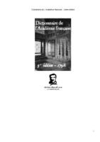 dictionnaire academie francaise 5eme edition1798