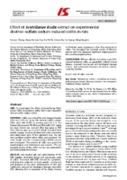 Effect of Scutellariae Radix on experimental dextran-sulfate sodium-induced colitis in rats