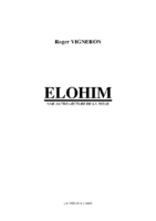 ELOHIM – une autre lecture de la Bible