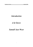 Introduction a la Gnose