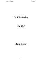 La Revolution de Bel (2)